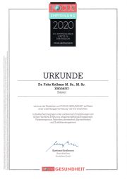 Focus Zahnarzt Empfehlung 2025